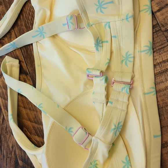 Stoney Clover Lane X Target Yellow Plus Palm Bikini Set - Picture 6 of 8